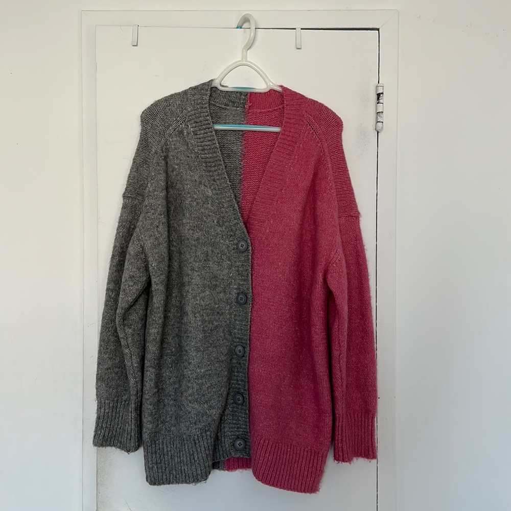 Zara Knit Oversized Cardigan